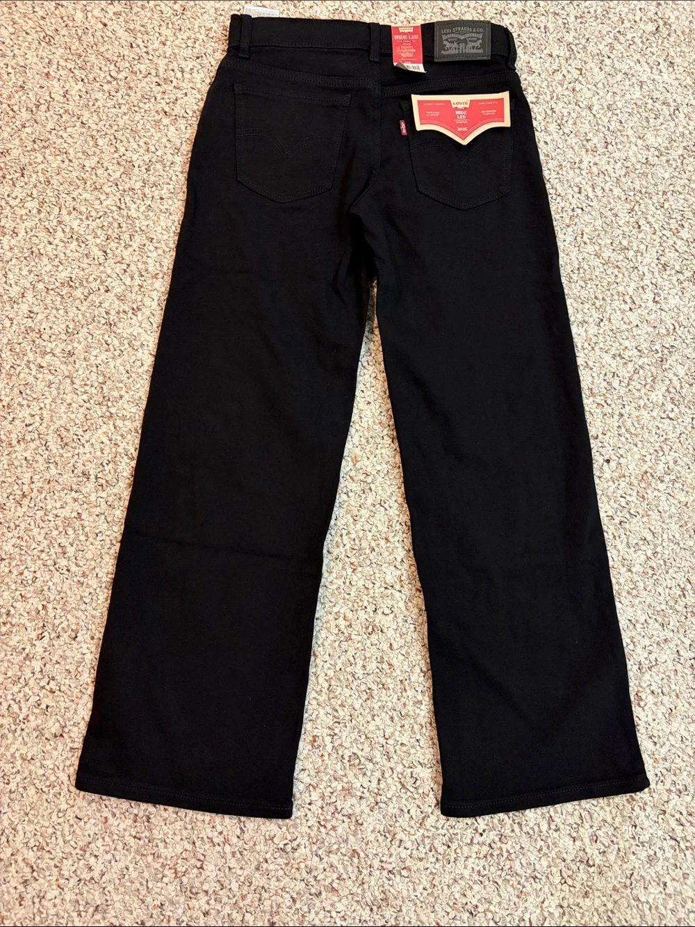 Levi's Girls Black Jeans with Tags